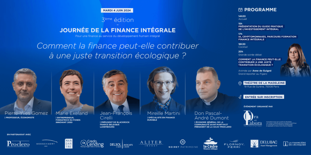 Retour sur la 3ème édition de la journée de la finance intégrale et la présentation du Guide pratique de l’investissement intégral